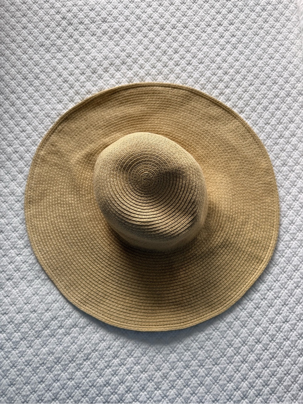 J. Crew Natural Straw Wide-Brim Sun Hat